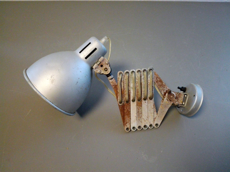 aplique flexo pared taller metal rosca e27 18x38-75x14.5 1u